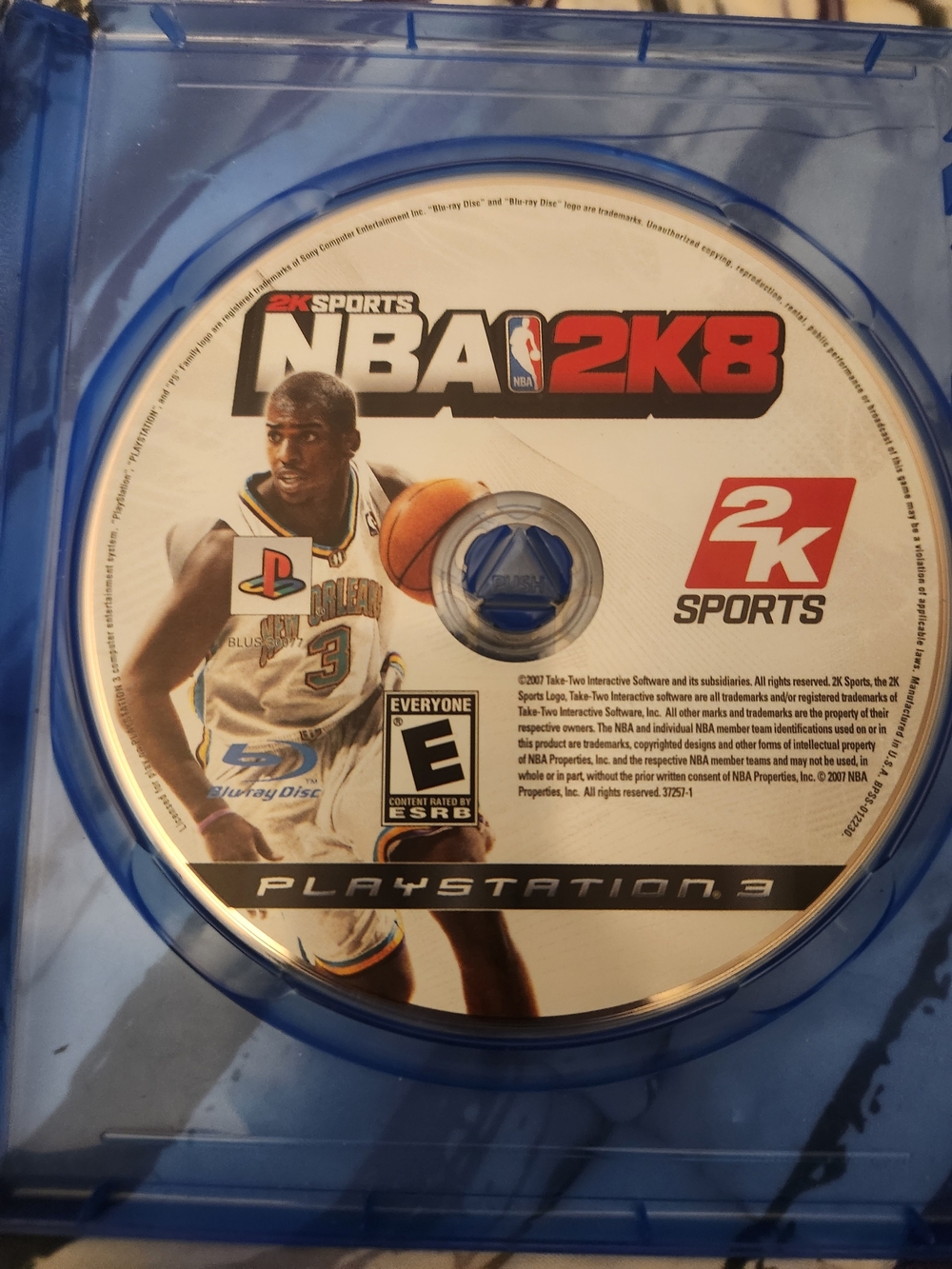 NBA 2K8 PlayStation 3 Game Disc - 2K Sports